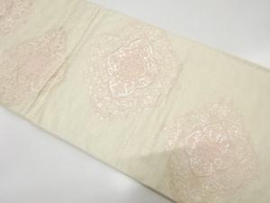 アンティーク　華紋織り出し袋帯（材料）
